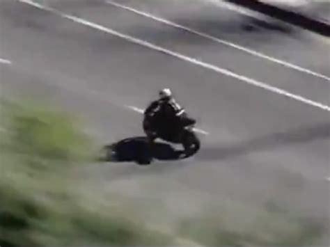 Motorcyclist Dies In Horrific Crash Captured On Live Tv