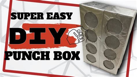 Super Easy Diy Punch Box Very Large Surprise Prize Punch Box Tutorial