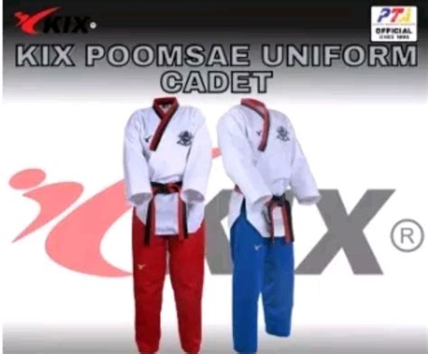 KIX TAEKWONDO POOMSAE UNIFORM | Lazada PH