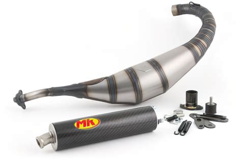 Exhaust Metrakit Pro Race 3 Minarelli AM6 Low Mount SCOOTER PARTS LV