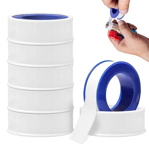 Teflon Tape X Inch Water Plumbers Tape Ptfe Thread Seal Tapes