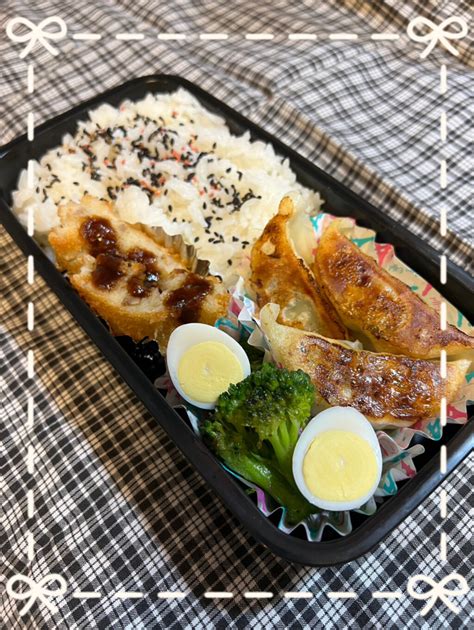 ゆき茶が投稿したフォト「お弁当🍙 ★ご飯 ★ギョーザ ★コロッケ ★ブロッコリーの」 2023 05 19 060908 Limia リミア