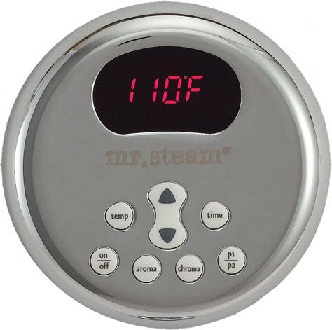 Mr Steam Ms Etplus Rd Mb Etempoplus Round Steambath Control Matte