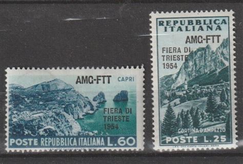 Trieste A Amg Ftt Messe Von Trieste V Mnh Mf Ebay