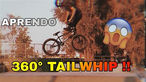 Aprendiendo 360° Tailwhip Learning 360° Tailwhip Bmx Manu Bmx