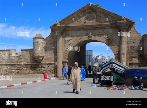 City Gate Skala Du Port 18th Century Ramparts Harbor Essaouira