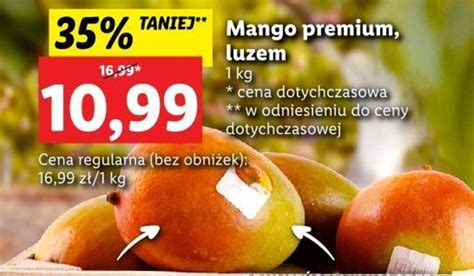 Promocja Mango Premium Luzem Kg W Lidl