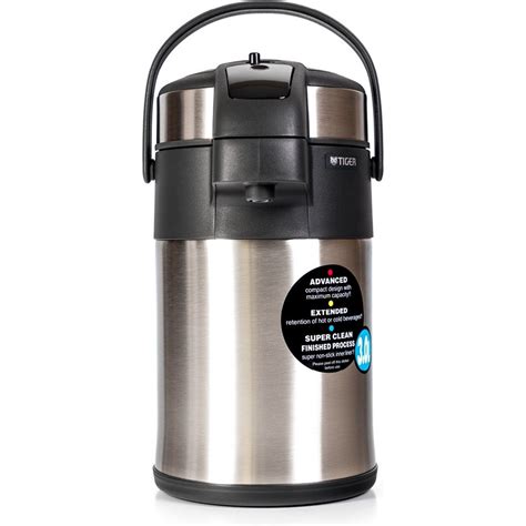 Термос с пневмонасосом TIGER MAA-A302 Stainless, 3 л. Купить на ...