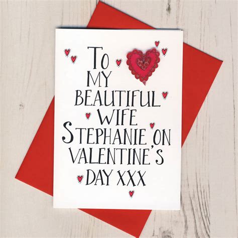 Valentine Cards For Wife Printable Printable Card Free Romantic