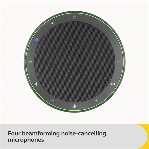 Buy Jabra Speak2 75 Wireless Bluetooth Speakerphone - Portable Speaker with 4 Noise-Cancelling ...