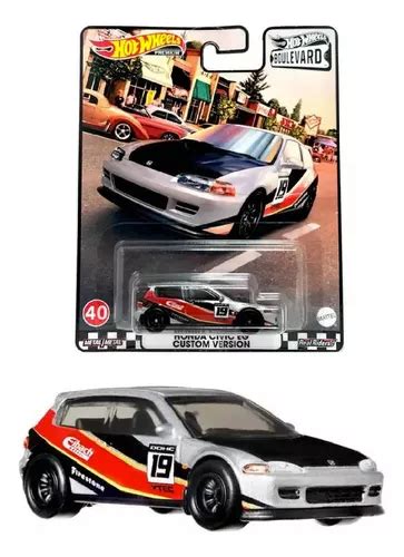 Hot Wheels Premium Honda Civic Eg Boulevard Novo Lacrado Frete Gr Tis