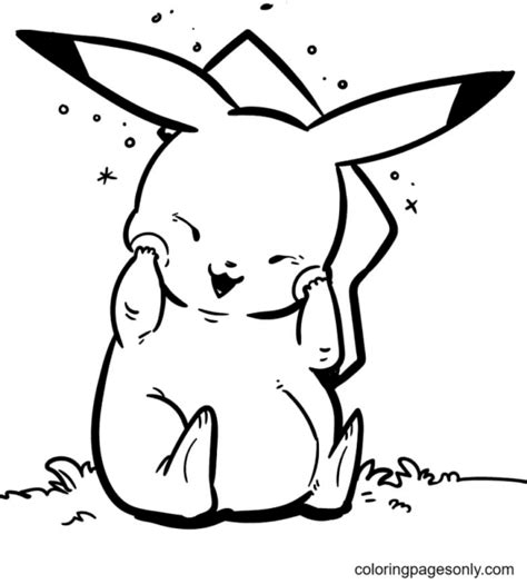 Pikachu Para Colorear Y Pintar Imágenes Para Dibujar Gratis