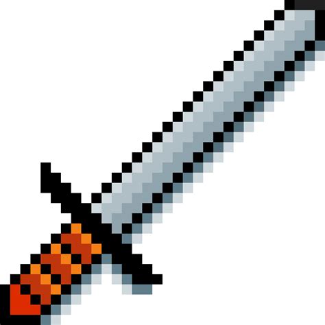 Download Espada Minecraft Iron Sword Texture Full Size Png Image