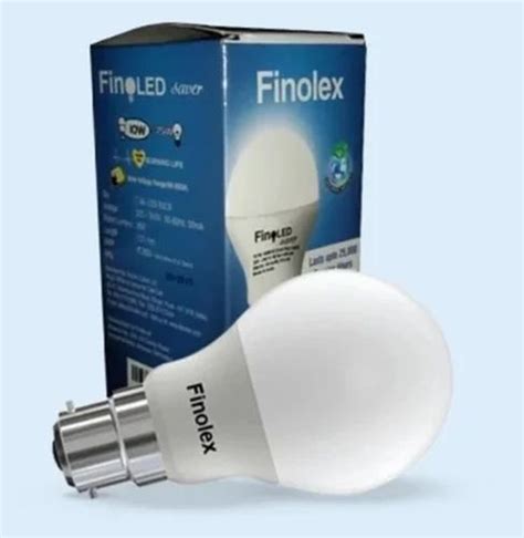 10W Finolex LED Bulb 6500 K Cool White At Rs 56 Piece In Gurugram