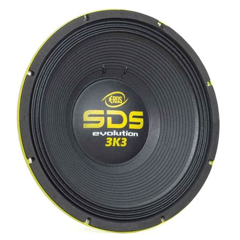 Alto Falante Subwoofer Eros E Sds K Evolution Polegadas