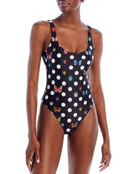 Versace x Dua Lipa Vita One Piece Swimsuit | Bloomingdale's