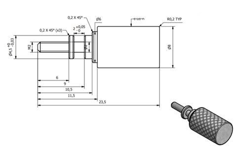 Custom Knurled Screws Yangzhou Xiyi Fasteners Co Ltd