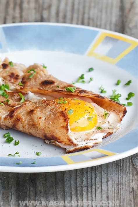 Galette Bretonne Recipe French Savory Buckwheat Crepes Masala Herb