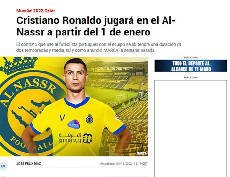 Cristiano Ronaldo has already signed for Al Nassr saud – History One Song