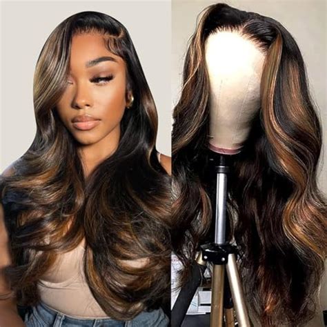 Ombre Body Wave Lace Front Wig Human Hair13x4 Fb30