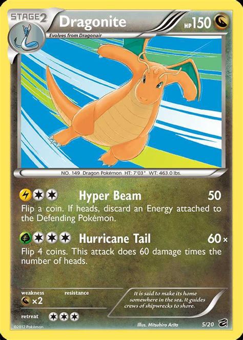 Dragonite Dv Pok Mon Card Database Pokemoncard