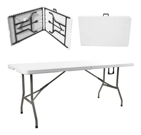 Mesa Plegable De Pvc Y Metal Jard N Camping Milenio Cuotas