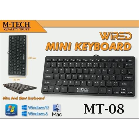 Jual M Tech Mtk Usb Keyboard Mini Multimedia Kota Surabaya Iq