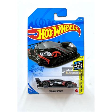 Hot wheels Chính Hãng mẫu xe FORD GT RACE Đen Shopee Việt Nam