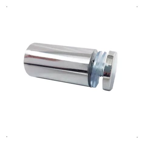 Prolongador Inox 304 Painéis Vidro 25x50mm 16 Peças