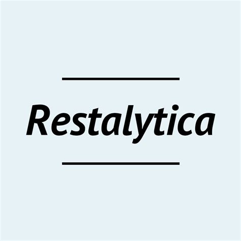 РЕСТАлитика - ваш ресторан как на ладони