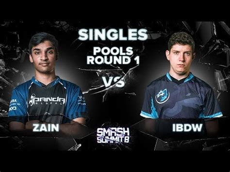 Zain Vs IBDW Melee Singles Pools Round 1 Smash Summit 8 Marth Vs