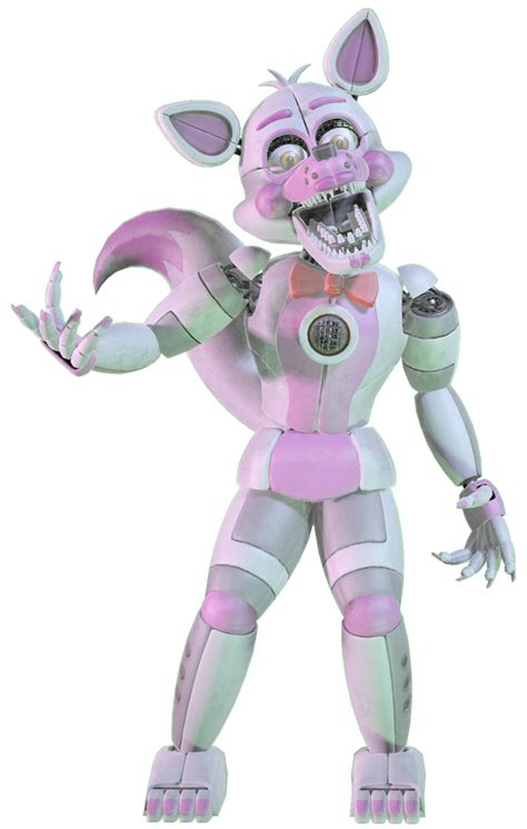 Sfm Fnaf Help Wanted Funtime Foxy Render By Theindiefreak On