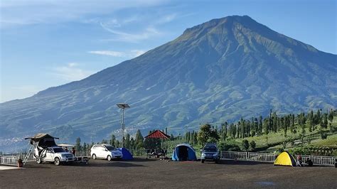 Camping Embung Bansari Parakan Temanggung View Gunung Di Jawa