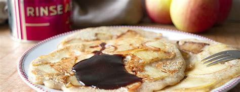 Hollandse pannenkoeken met appel en stroop! - Bonapetit