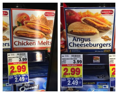 Sandwich Bros. Products Only $0.24 at Kroger During Mega Event ...