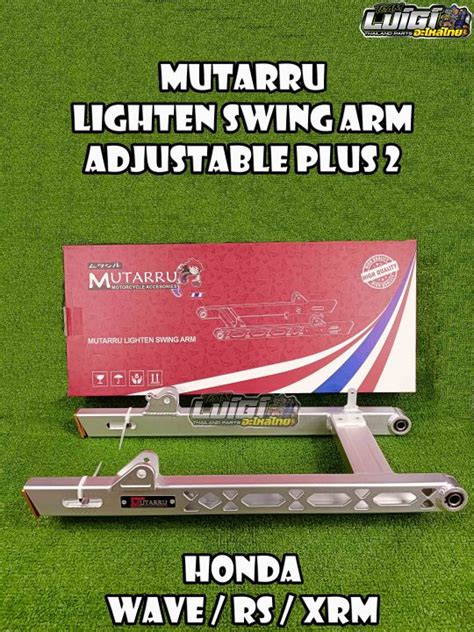 Mutarru Lighten Swing Arm Adjustable Plus Honda Wave Rs Xrm