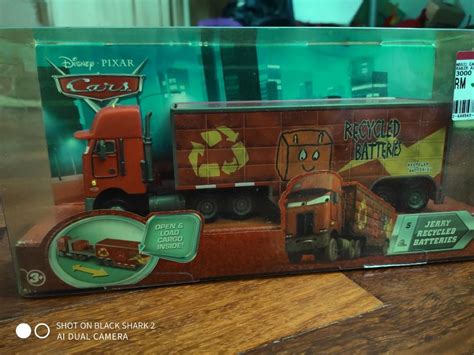 Disney Pixar Cars Jerry Recycled Batteries Hobbies And Toys Toys