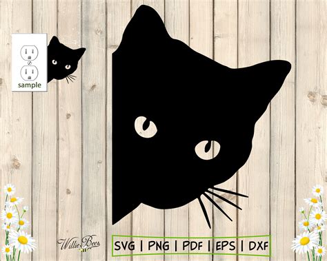 Pet Supplies Pet Portraits Peeking Cat Png Kitten Silhouette Cat Eyes