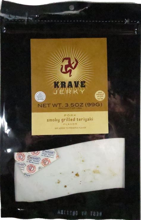 Discover How Krave Jerky Smoky Grilled Teriyaki Pork Jerky Recipe 1 Fared In A Jerky Review