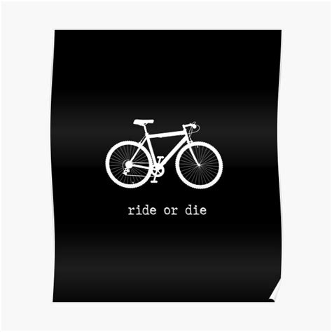 "Ride or Die " Poster for Sale by Recti | Redbubble