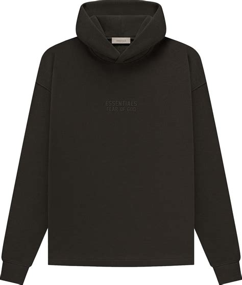 Buy Fear Of God Essentials Relaxed Hoodie Off Black 192bt222090f Goat