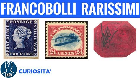 Francobolli Pi Rari E Costosi Al Mondo Curiosit Filatelia Youtube