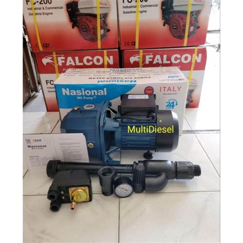 Jual Pompa Air Jetpump Sumur Dalam NASIONAL MC PRO 375watt Kedalaman