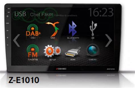 Zenec Z E Zoll Infotainer Autoradio Din Hdmi Dab Blueto