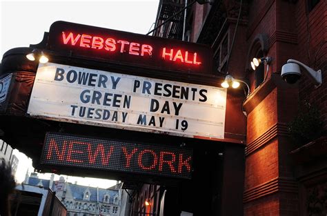 New York Concert Venue Webster Hall To Close