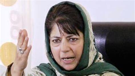 Kashmir Being Drained Of Its Wealth, Says Mehbooba Mufti