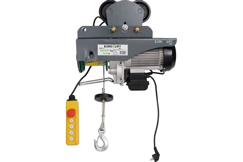 Электрическая передвижная лебедка (125кг/250кг, 220В) EURO-LIFT KX 250 ...