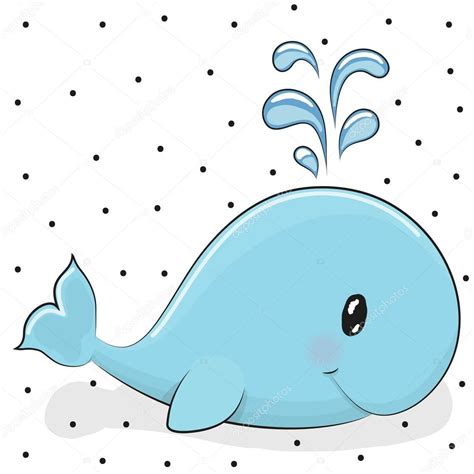 Ballena de dibujos animados Ilustración de stock de Reginast777 82362214