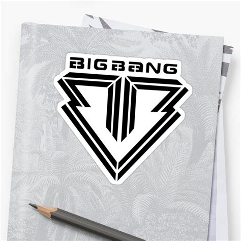 "Big Bang -Logo" Stickers by bballcourt | Redbubble