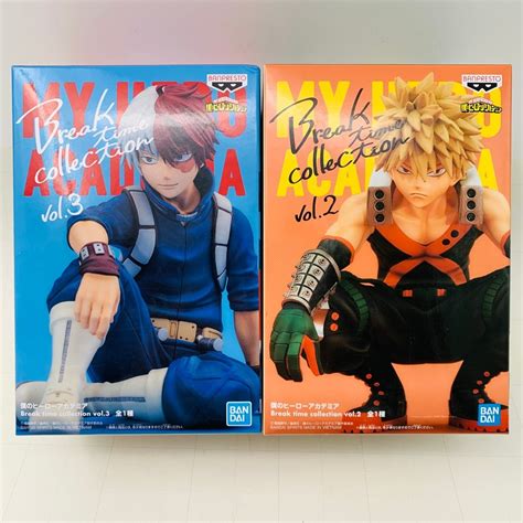 【未使用】新品未開封 僕のヒーローアカデミア Break Time Collection Vol2 爆豪勝己 Vol3 轟焦凍 2種 セットの落札情報詳細 ヤフオク落札価格検索 オークフリー